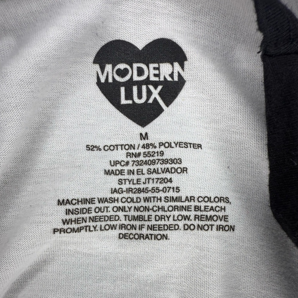 🧛‍♀️Modern Lux Green Teeth Graphic 3/4 Sleeve Shirt - Size M🧛‍♀️ - Picture 6 of 6